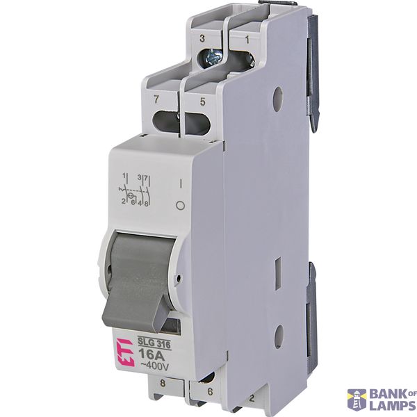 SLG 316 3p 16A switch with control light image 1