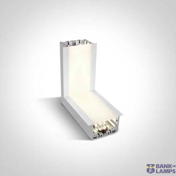 WHITE CEILING CORNER FOR 38152R 10W CW 120deg 230V image 1