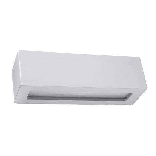 CERAMIC WALL LAMP VEGA GREY E27 1X60W IP20 image 1
