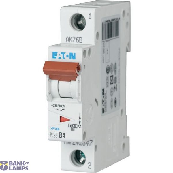 PLS6-C4/1-AU Eaton Moeller series xPole - PLS6/M MCB image 1
