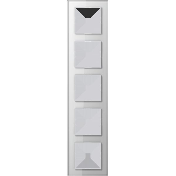 5-gang frame AC585GLWW image 3