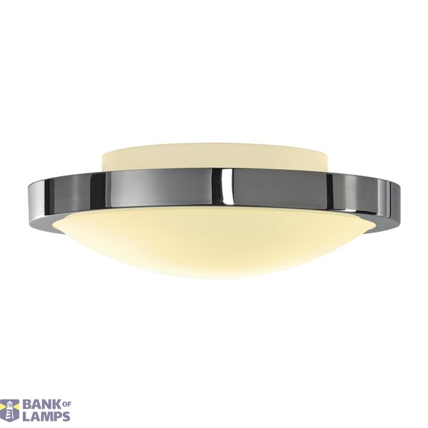 CORONA ceiling light, CL-1, round, chrome, E27, max. 60W image 4