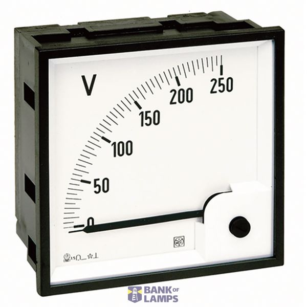 Voltmeter DC RQ48M (direct) Vn: 0÷200V image 1