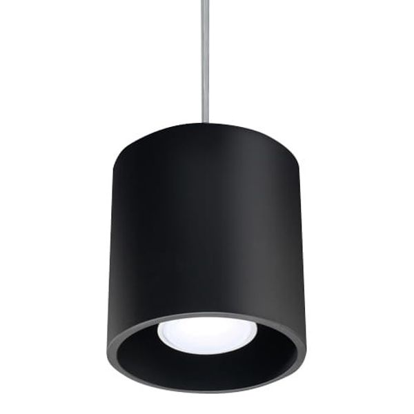 HANGING LAMP ORBIS 1 BLACK GU10 1X40W IP20 image 1