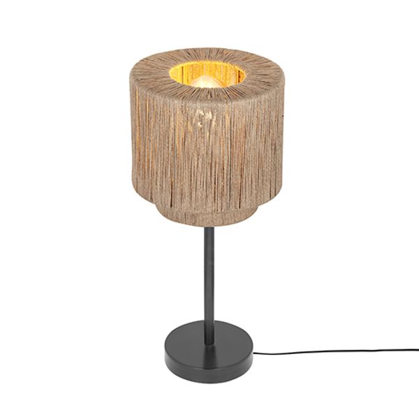 Smilla table lamp E27 rattan image 1