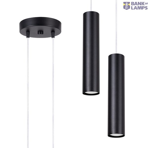 Pendant lamp LAGOS 2P black image 7