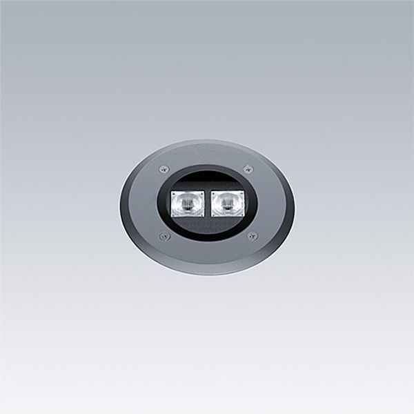 CESAR OPERA M WO 2L 930 AS RD ANT - LED floor recessed luminaire image 1