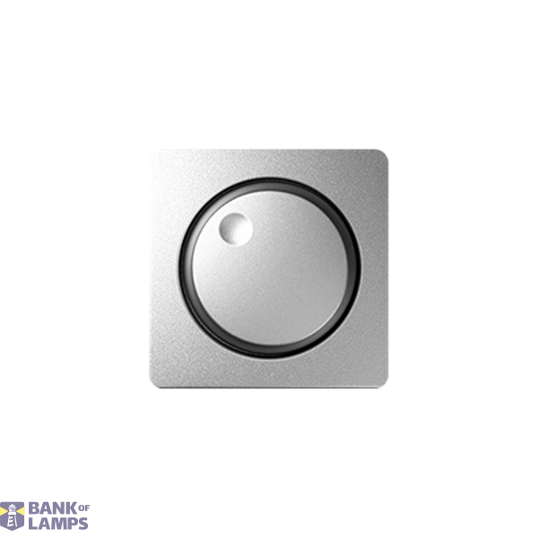 Dimmer cover, aluminum image 1