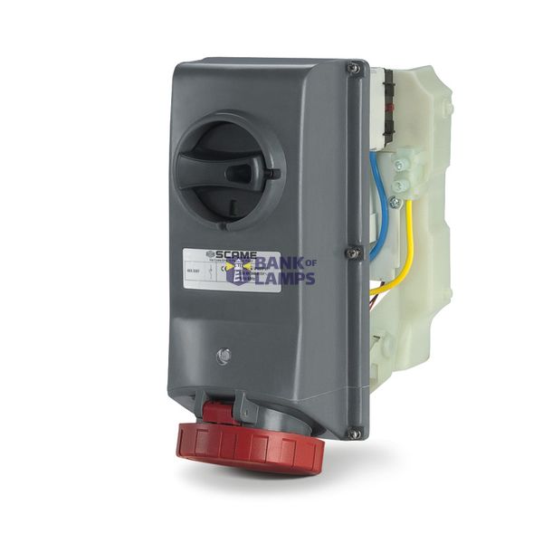 INTERLOCK.SOCKET 3P+N+E IP66/IP67 32A 6h image 2