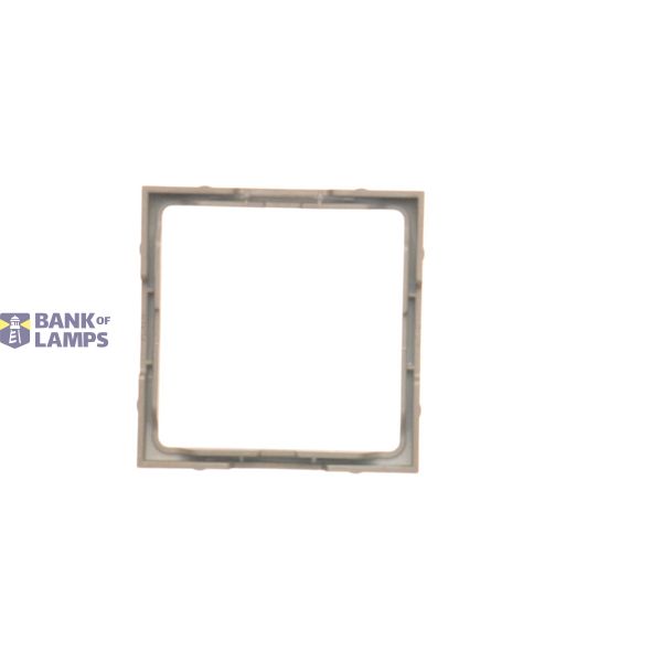 5 gang frame, Inox, metallized image 1