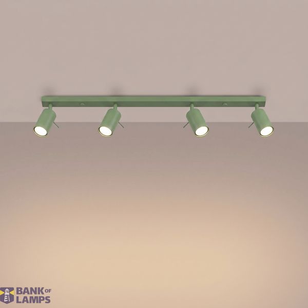 Ceiling lamp RING 4L sage image 9
