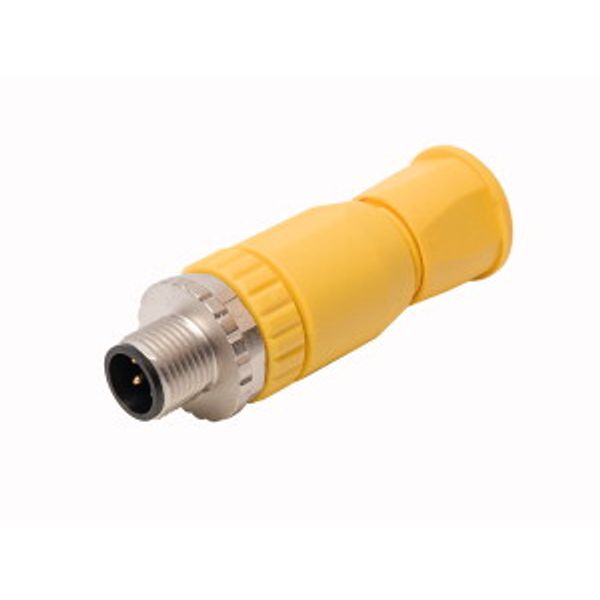 Field-Wireable Connector Male Connector M12 × 1, Straight   BMS8151-0/PG9/YE image 2
