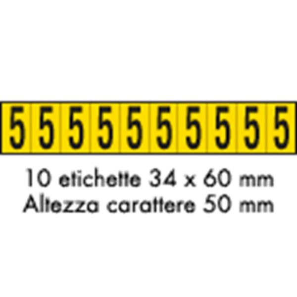 Adhesive label - 350x60 - 10 sheets / 10 labels each image 1