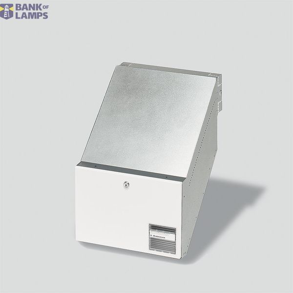 BKV 611-3/2-0 W Pass-through letterbox for installation in the wall image 1