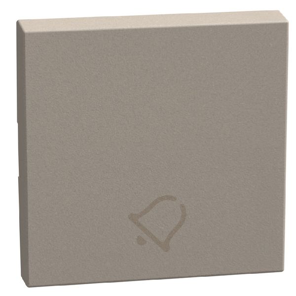 Light Now - switch cover bell 2m stone image 1