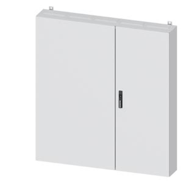ALPHA 400, wall-mounted cabinet, IP44, Protection class 2, H: 1400 mm, W: 1300 mm, T: image 1