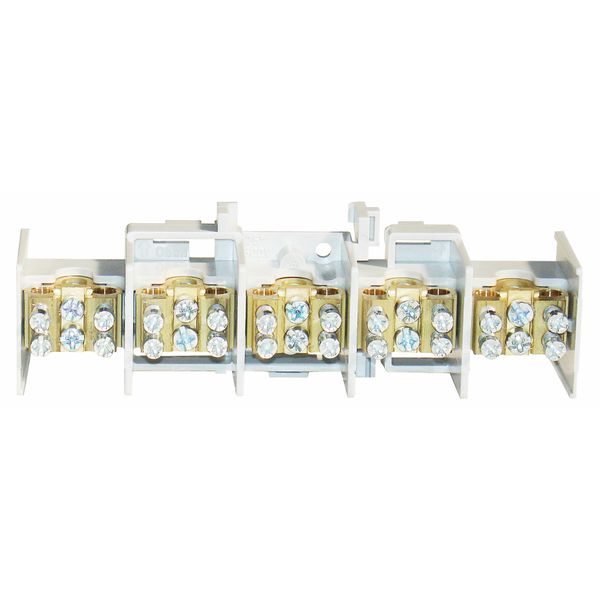 Main branch terminal 25mmý,,5 pole, 5 with 2 outputs 16mmý, (The price is shown without markup on metals. Request a quote for accurate information) image 1