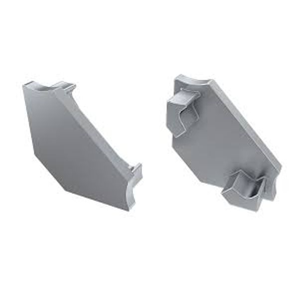 Aluminium Profile 45" end cover image 1