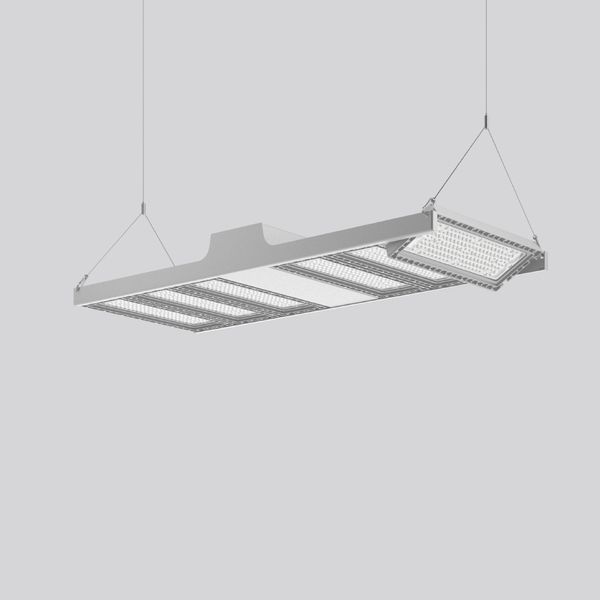 LIGHT CASE, 335 W, 52200 lm, 865, silver, DALI Highbay luminaires, L 9 image 1