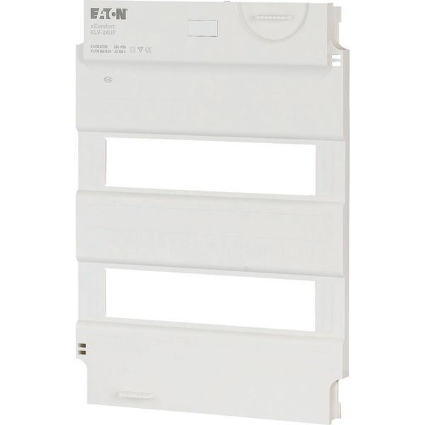 GAU2-KLV Replacement front plate, flush mounting, 2-row for KLV-UP image 5