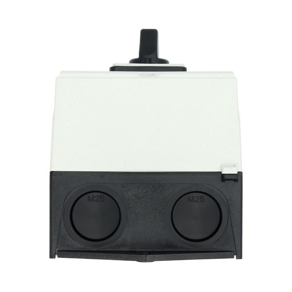 T3-4-8410/I2 Star-delta switches, T3, 32 A, surface mounting, 4 contact unit(s), Contacts: 8, 60 °, maintained, With 0 (Off) position, 0-Y-D, Design number 8410 image 43