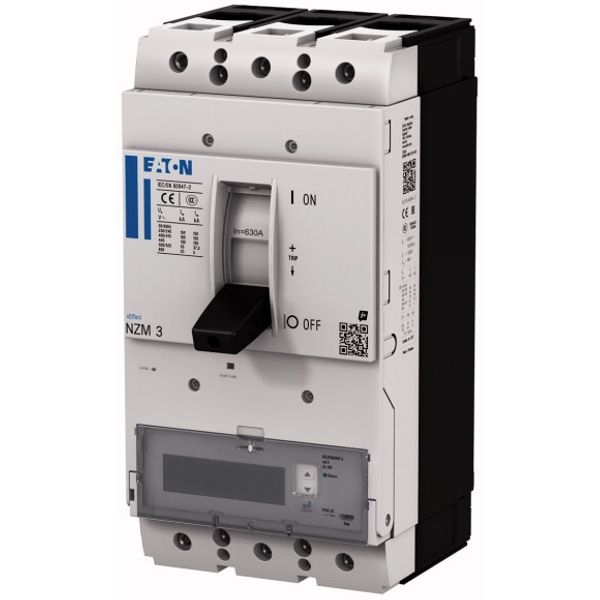 NZMS3-4-PX400/VAR-SVE NZM3 PXR25 circuit breaker - integrated energy measurement class 1, 400A, 4p, variable, plug-in technology image 2