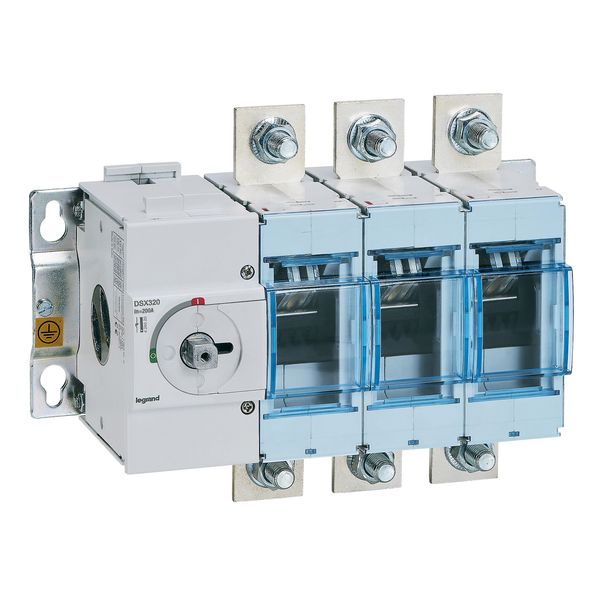 DSX Switch disconnector SD Frame 2(320A) - 3 poles - Rated current = 200A - fixing on plate image 1