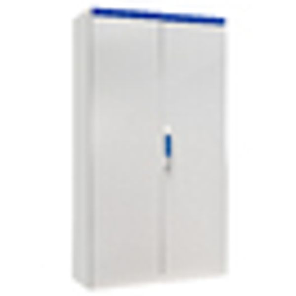 Compact enclosure 2 door IP54 H=1800 W=1000 D=400 mm image 2