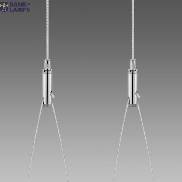 SOSPENSIONE X PANEL 2520 NICHEL image 1