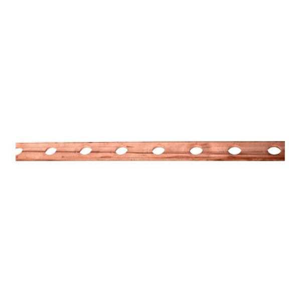 Copper-busbar for HRC-Fuse 00, 30x5mm, length 1m (The price is shown without markup on metals. Request a quote for accurate information) image 1