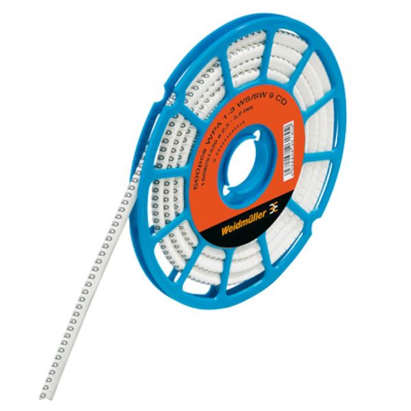 CableLine, Conductor and cable markers, 10 - 317 mm, 4 x 11.3 mm, white image 1