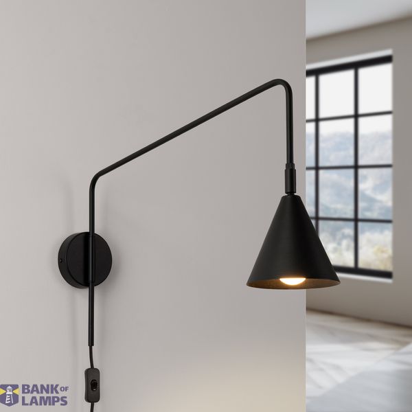 Wall lamp NOX black image 10