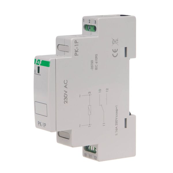 electromagnetic relay PK-1P 110 V image 1