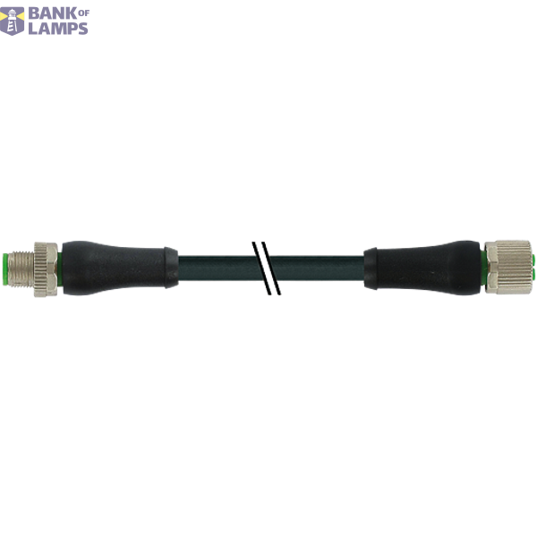 M12 Power S-coded male 0° / female 0° TPE  50m image 2