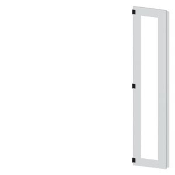 SIVACON door half. left. window. IP55. H: 2000 mm. W: 400 mm. protection class 1 image 2