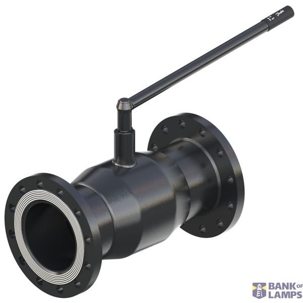 Ball valves, JIP-FF, RB, Handle, Reduced Bore, PN 16, DN 200, Flange image 1