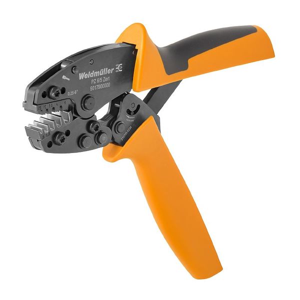 Crimping tool for wire-end ferrules, 0.25mm², 6mm², Trapezoidal indentation crimp image 1