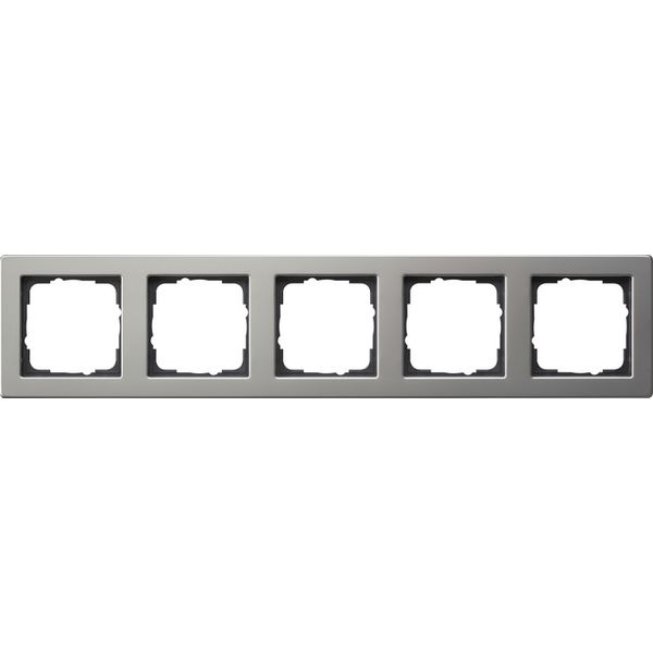 cov.fr. 5-g Gira E2 stainl.steel image 1