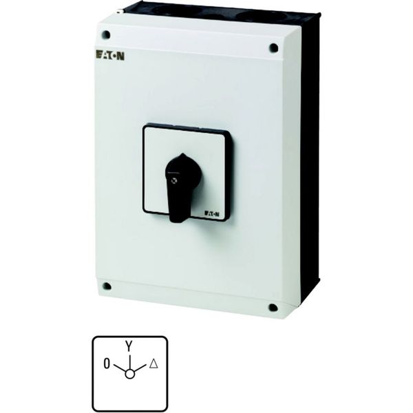 T5-4-8410/I5 Star-delta switches, T5, 100 A, surface mounting, 4 contact unit(s), Contacts: 8, 60 °, maintained, With 0 (Off) position, 0-Y-D, Design number 8410 image 6