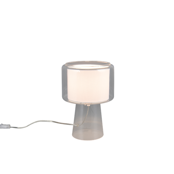 Rocka table lamp E14 transparent image 1
