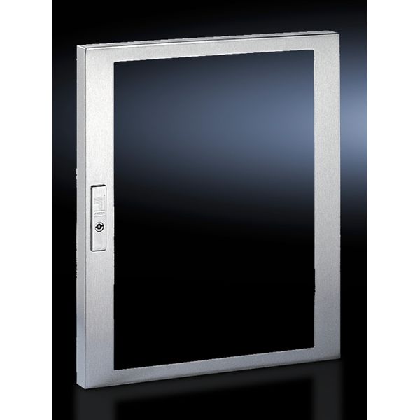 FT Viewing window, WHD: 522x600x38 mm, Stainless steel 1.4301 image 2