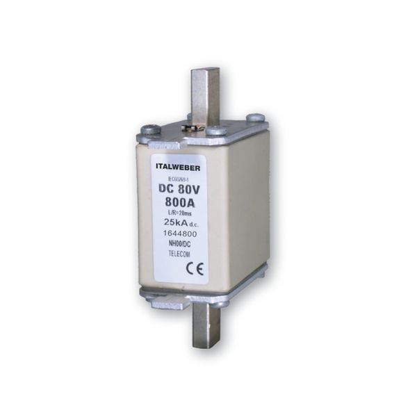 NH00 x telecom- 200A 80Vcc fuse image 1