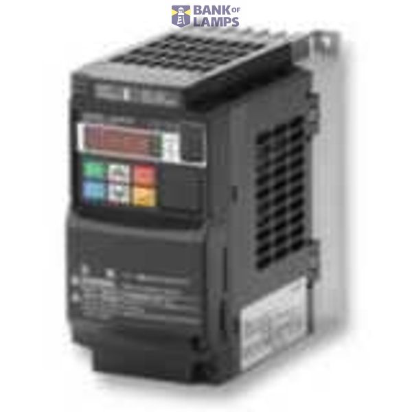 MX inverter drive, 0.75/1.5 kW (HD/ND), 3.4/4.1 A (HD/ND), 400 VAC, 3~, sensorless vector, max. output freq. 580Hz 3G3M9298A image 1