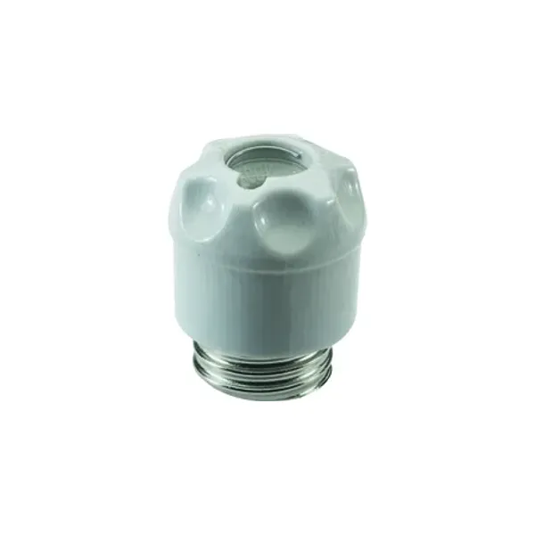 LIN 590.0002 DII screw cap 25A E27 500VACDC porcelain with test hole image 1