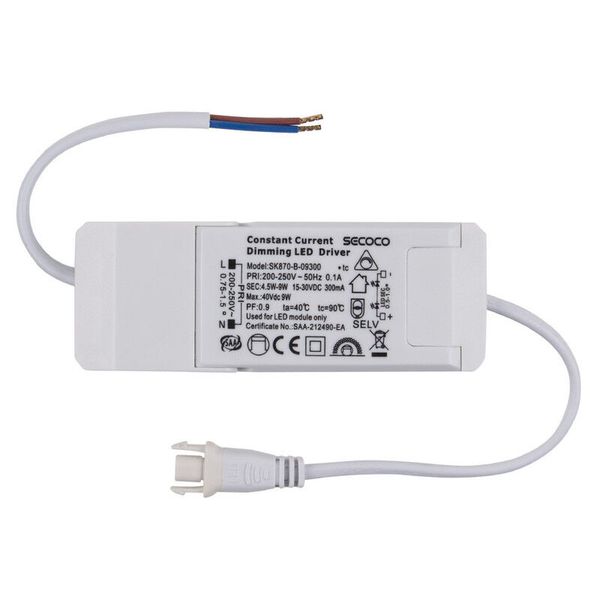 Dimmable driver Triac 9W, PF 0.9, height image 1