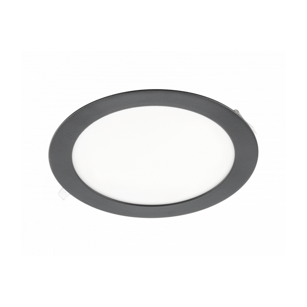 LED luminaire ORIS PLUS, 13 W, 1020 lm, IP20, AC220-240V, 50/60 Hz, 120°, 4000K, recessed, black image 1