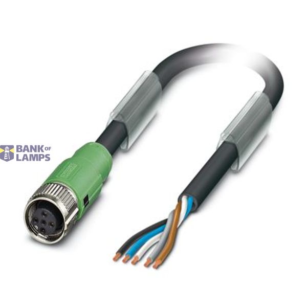 SAC-5P- 5,0-186/M12FS - Sensor/actuator cable image 1