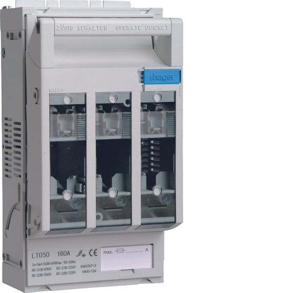 Fus.-swi.-disconn. LT size 00 DIN RK image 1