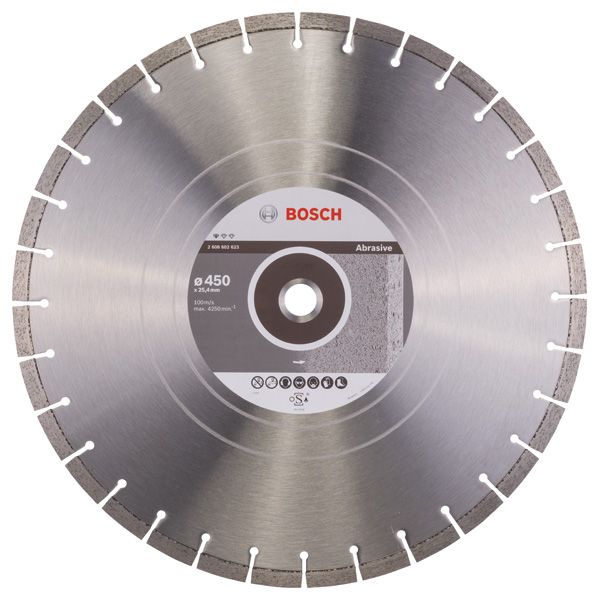 Standard for Abrasive diamond cutting disc 350 x 20/25,40 x 2,8 x 10 mm image 2