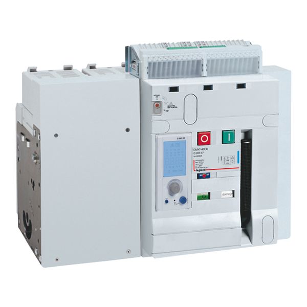 Circuit breaker DMX3 4000 1000V, 4 poles, fixed version and electronic protection unit image 1